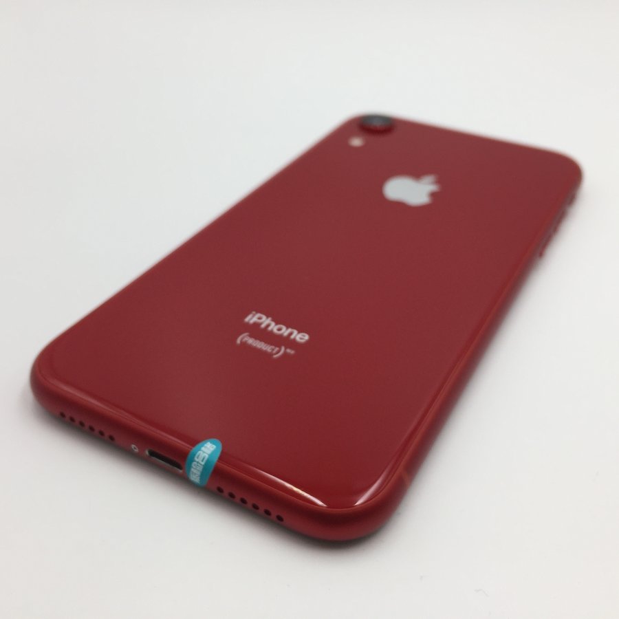 苹果【iphone xr】全网通 红色 64g 国行 8成新 64g 移动定制全网通