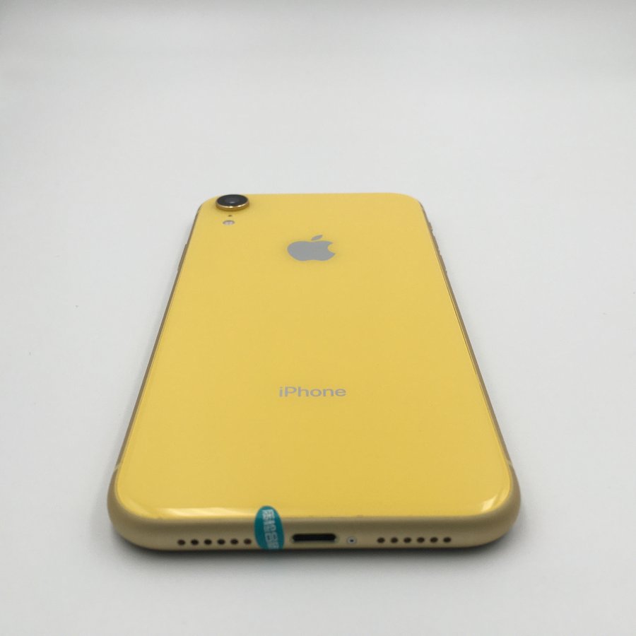 苹果【iphone xr】256g 99成新 全网通 国行 黄色外观