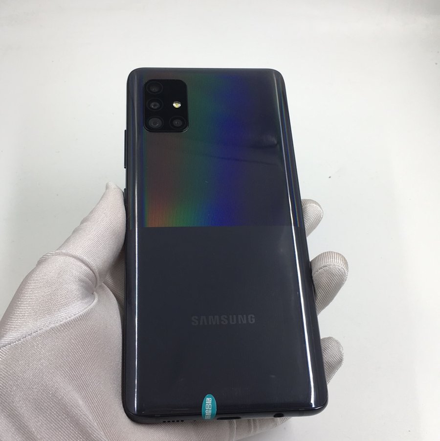 三星【galaxy a51 5g】5g全网通 迷踪黑 8g/128g 国行 95新 8g/128g