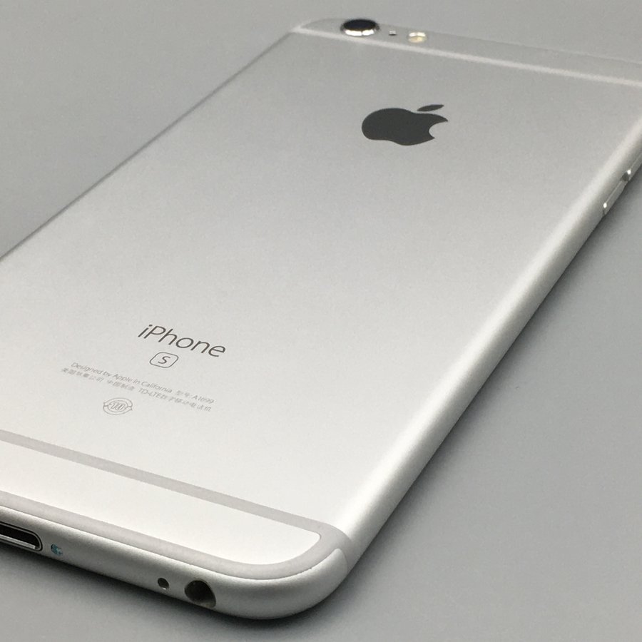 苹果【iphone 6s plus】全网通 银色 32g 国行 9成新