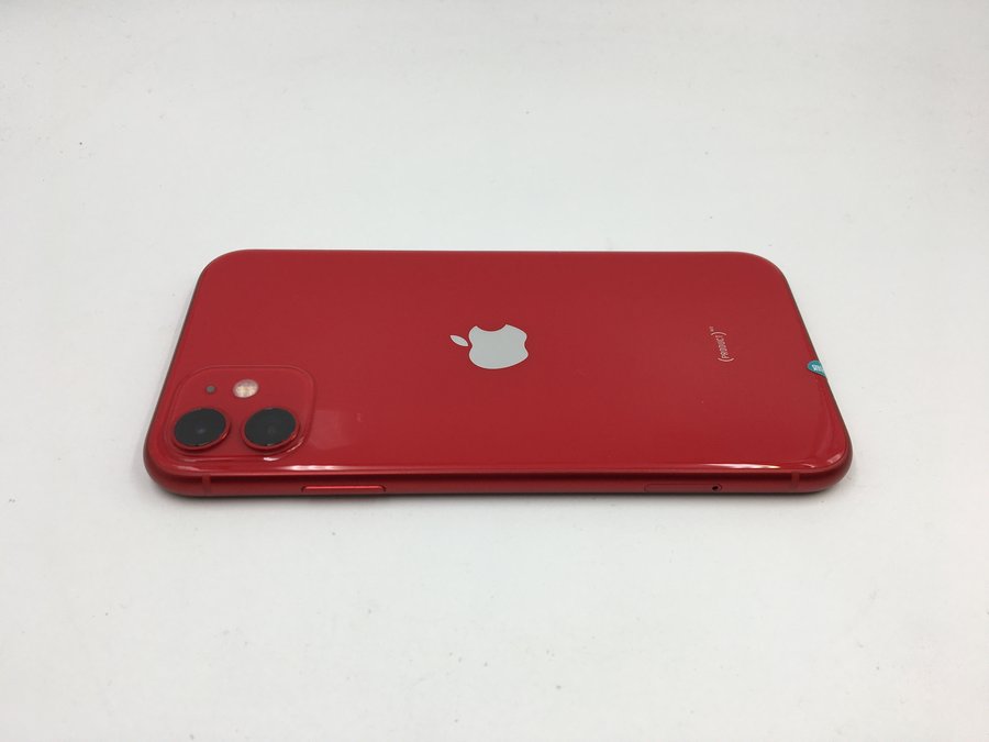 苹果【iphone 11】全网通 红色 64g 国行 7成新 -  天