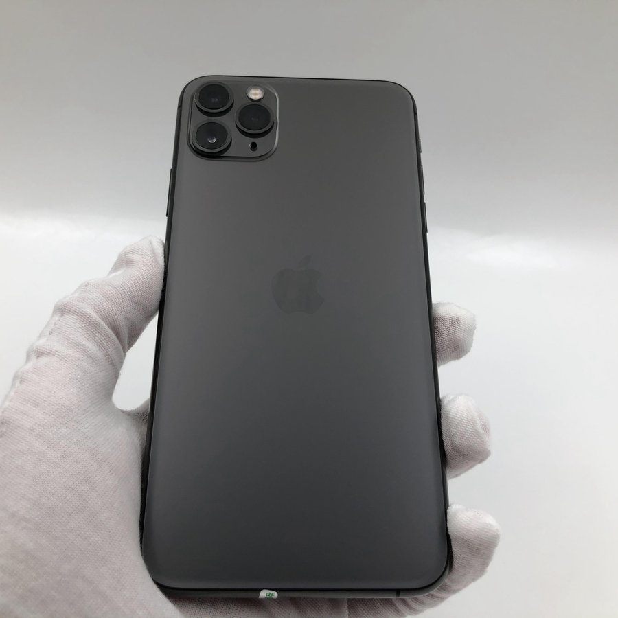 苹果iphone11promax4g全网通深空灰256g国行8成新真机实拍官保