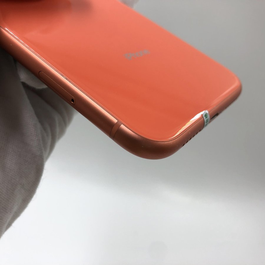 苹果【iphone xr】4g全网通 珊瑚色 64g 国际版 9成新