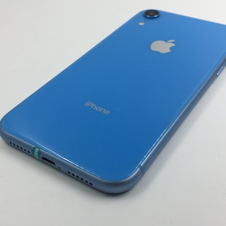 苹果【iphone xr】4g全网通 蓝色 128g 国行 95新 128g 真机实拍