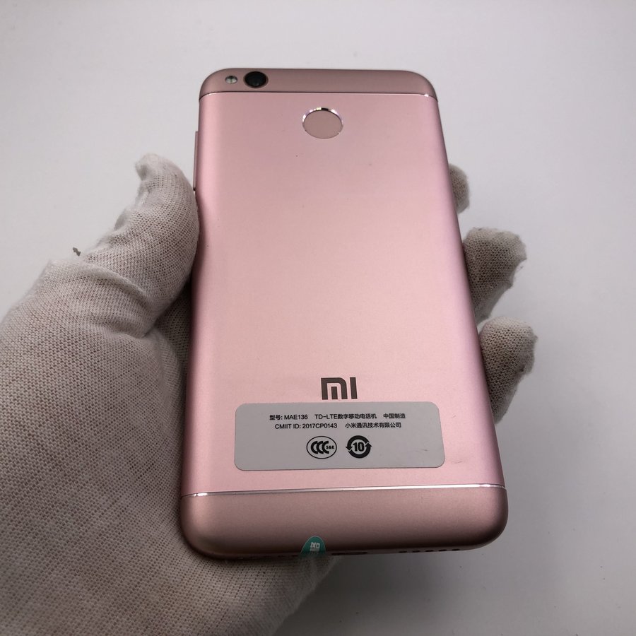 小米【红米4x】全网通 玫瑰金 16g 国行 95新
