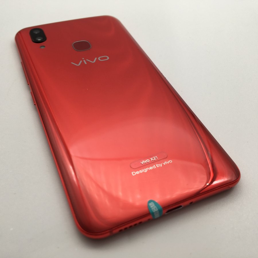 vivo【vivo x21】全网通 红色 128g 国行 8成新