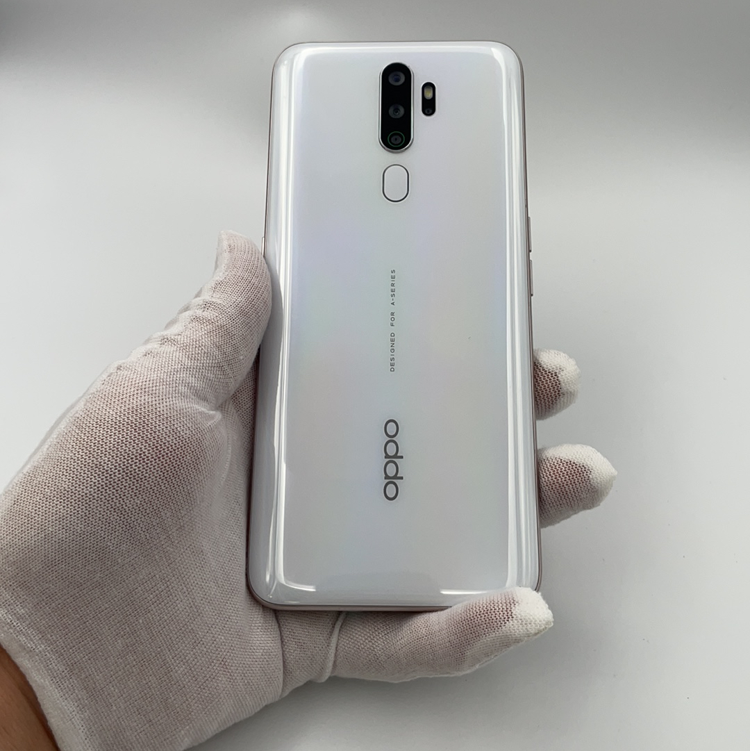 官方质检95成新 白色 4g/128g 国行 4g全网通 oppo a11(2019版)