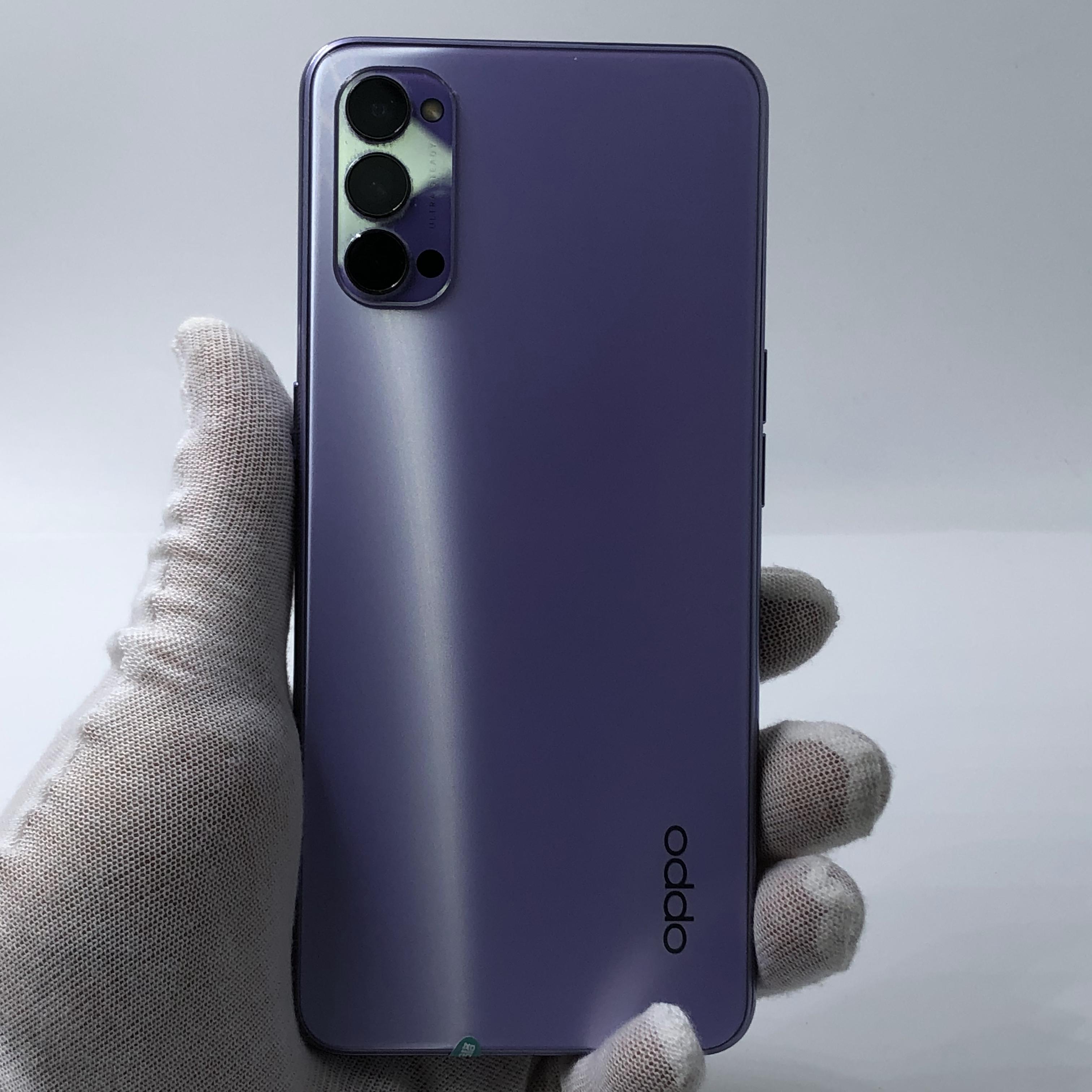 官方质检 5g全网通 香芋紫 8g/256g 国行 oppo reno4 5g