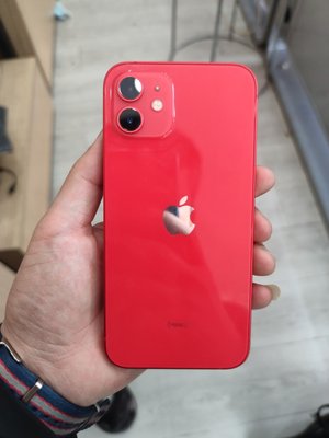 官方质检95成新 红色 64g 国行 苹果 iphone 12