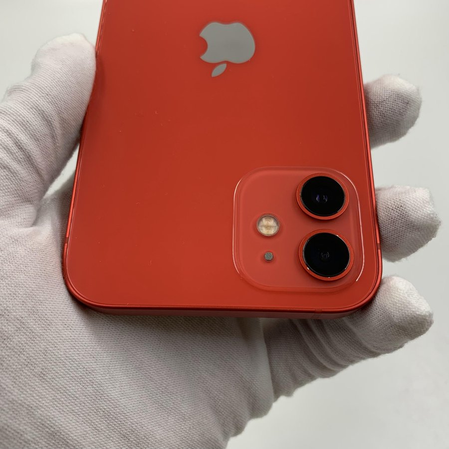 苹果【iphone 12】5g全网通 红色 128g 国行 95新 真机实拍 官保2022