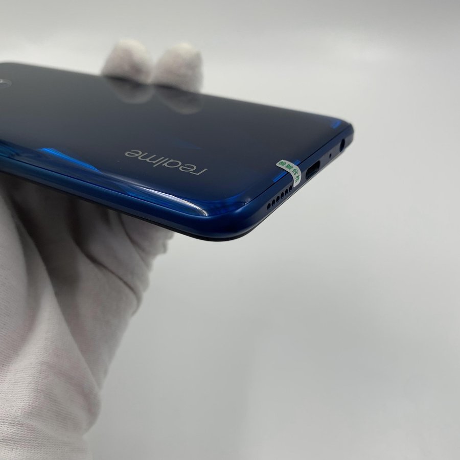 realme【真我 q】4g全网通 蓝色 6g/64g 国行 95新 真机实拍