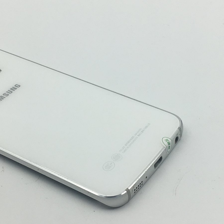 三星【galaxy s6 edge】全网通 白色 32 g 国行 8成新