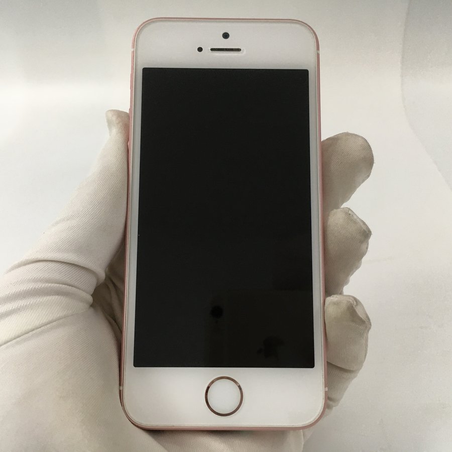 苹果【iphone se】4g全网通 玫瑰金 64g 国行 95新