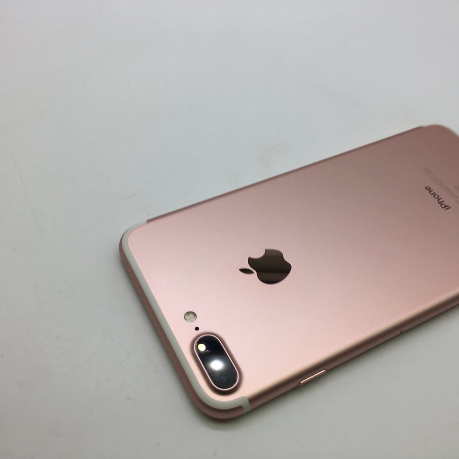 苹果【iphone 7 plus】全网通 玫瑰金 128g 国行 95成新