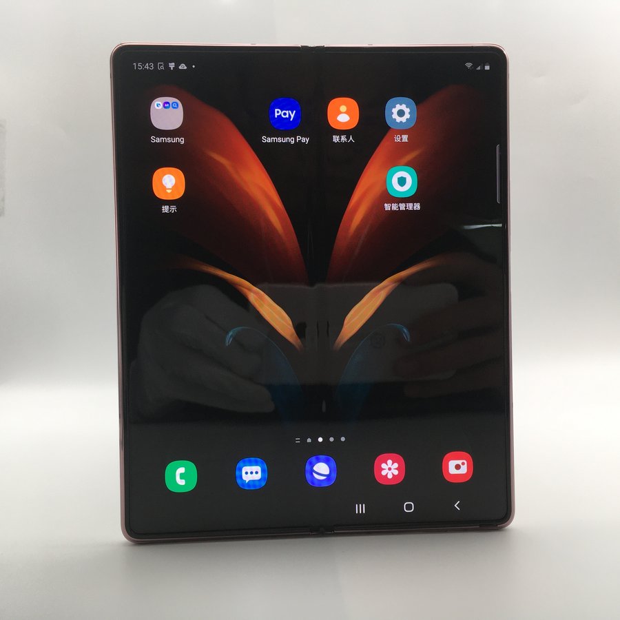 三星【galaxy z fold2 5g】5g全网通 迷雾金 12g/512g 国行 99新