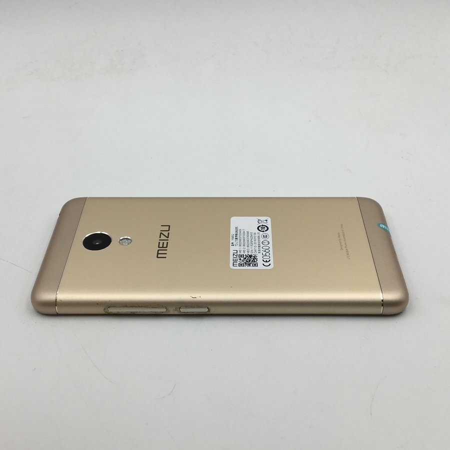 魅族魅蓝3s金色全网通16g国行8成新