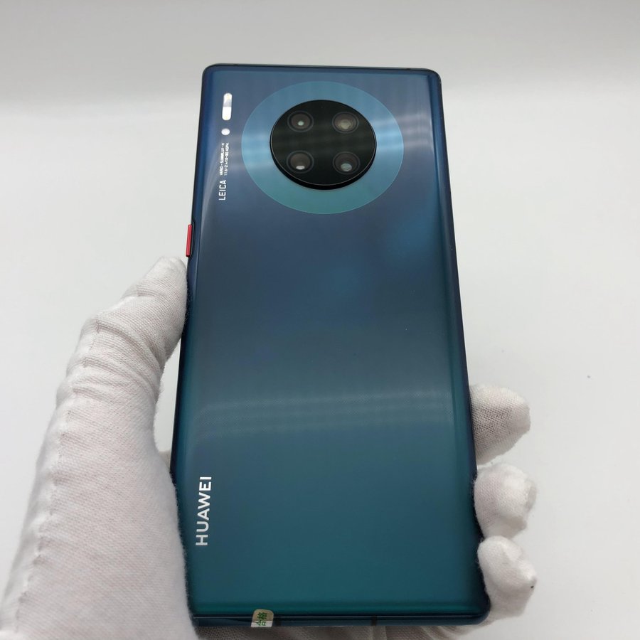 華為mate30pro5g5g全網通冰翡翠8g512g國行8成新真機實拍