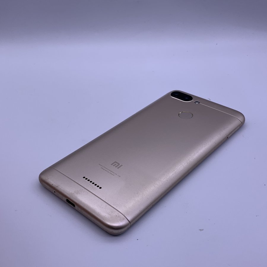 小米【红米6】全网通 金色 64g 国行 8成新