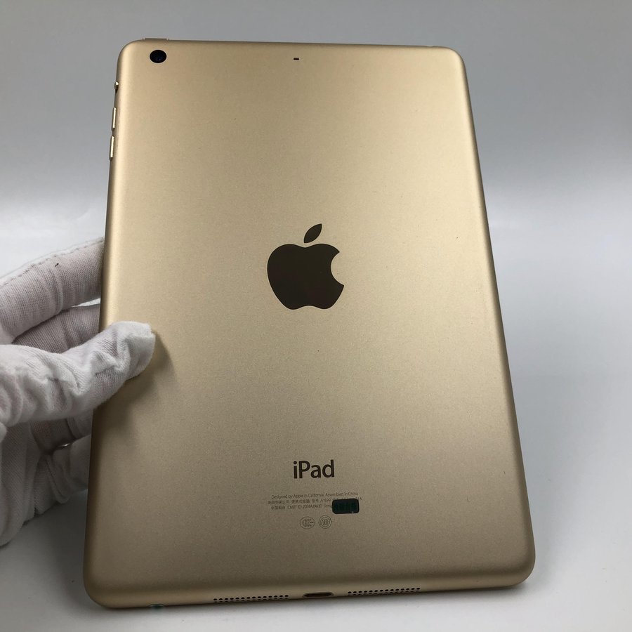 苹果【ipad mini 3】wifi版 金色 16g 国行 95新 真机实拍