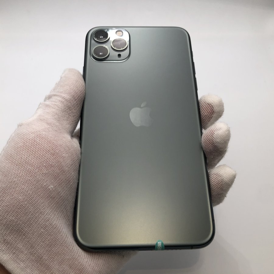 苹果【iphone 11 pro max】4g全网通 暗夜绿色 256g 国行 95新