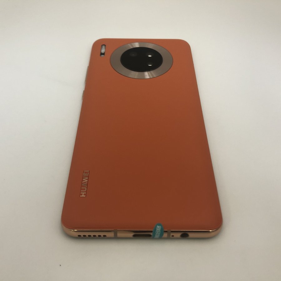 华为【mate 30(5g版)】5g全网通 丹霞橙 8g/128g 国行 99成新