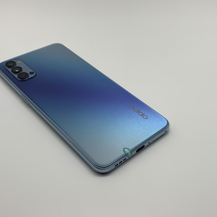 oppo【reno4 5g】移动5g 晶钻蓝 8g/128g 国行 95成新