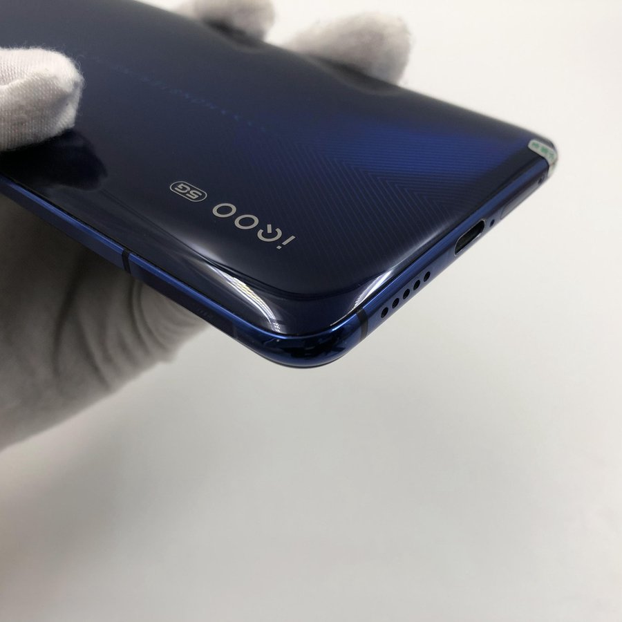 vivoiqoopro5g5g全网通勒芒蓝8g128g国行8成新真机实拍