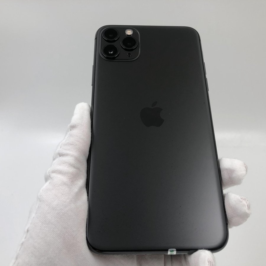 苹果【iphone 11 pro max】4g全网通 深空灰 64g 国行 95新 真机实拍
