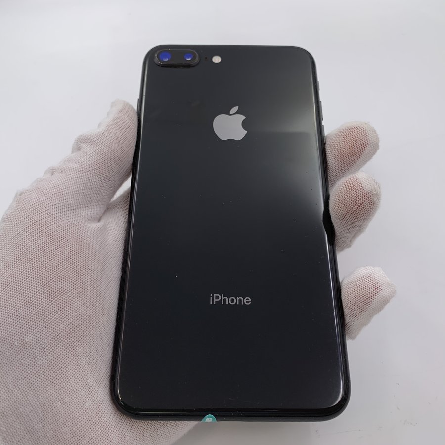 苹果【iphone 8 plus】4g全网通 深空灰 64g 国际版 8成新