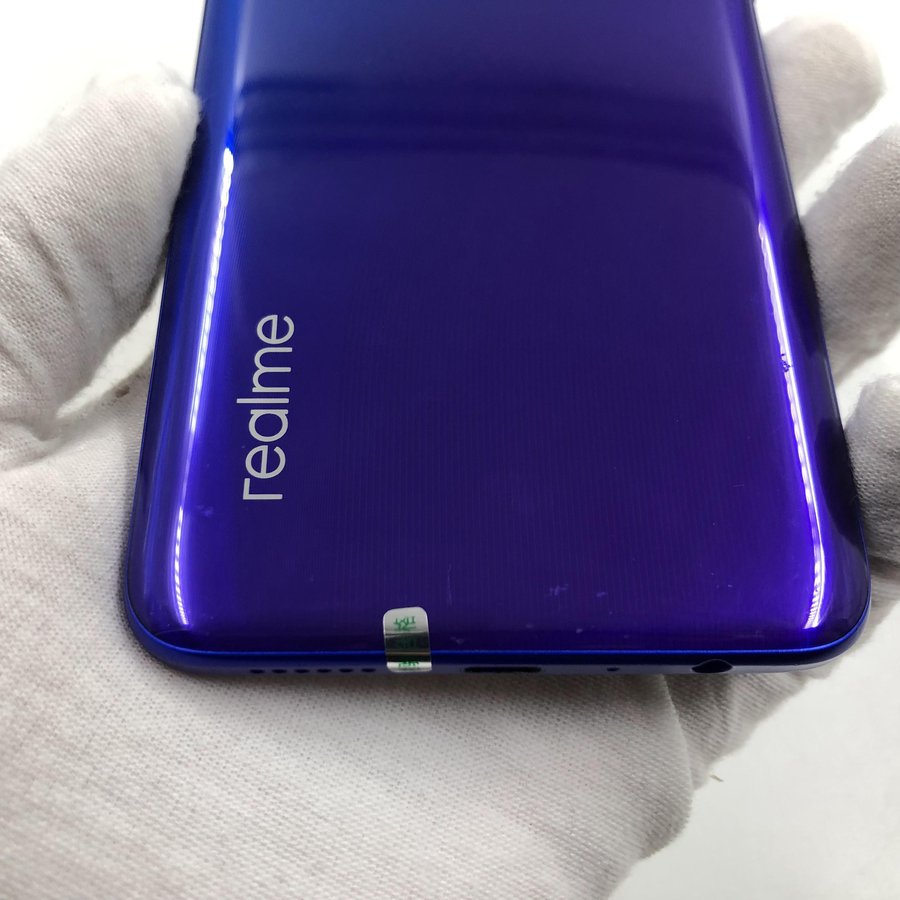 realme真我x青春版4g全网通蓝色6g64g国行8成新真机实拍