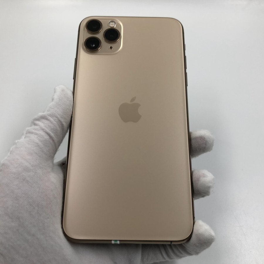 苹果iphone11promax4g全网通金色64g国行95新真机实拍