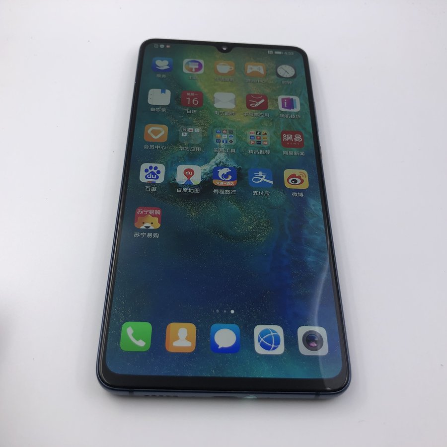 华为【mate20 x】全网通 蓝色 8g/256g 国行 95成新