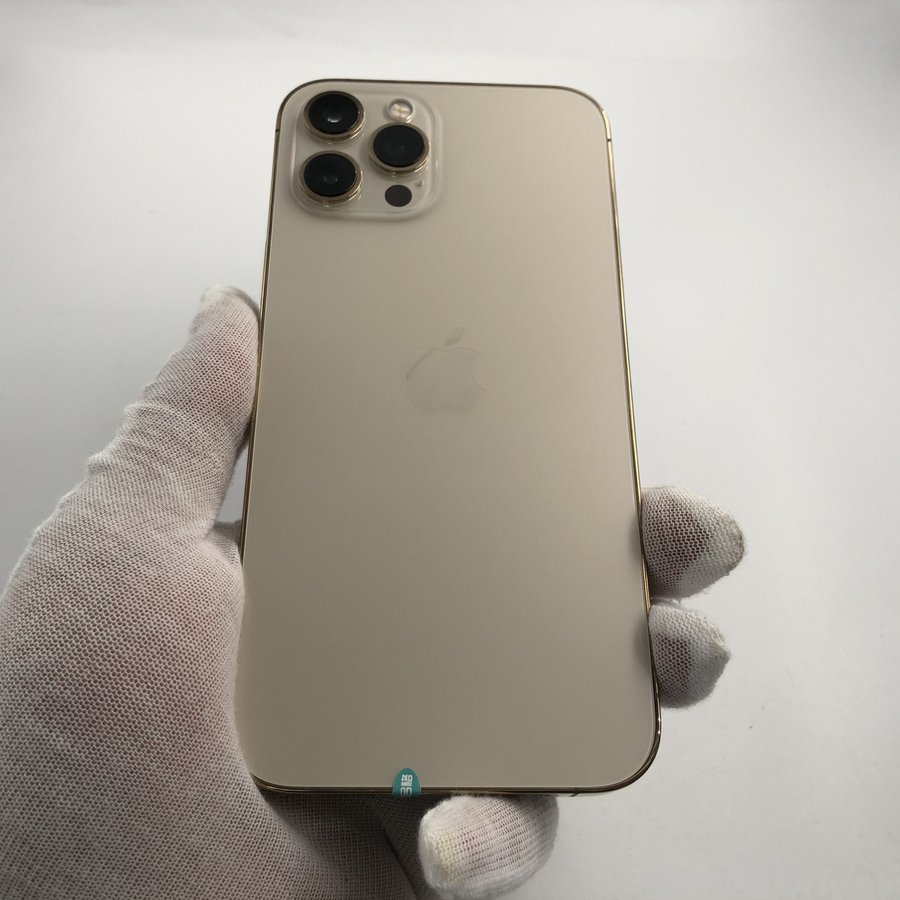 苹果iphone12promax5g全网通金色256g国行99新