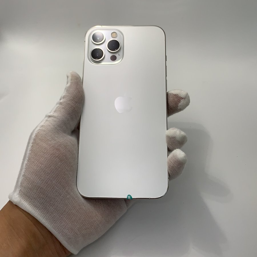 苹果iphone12promax5g全网通银色512g国行95新