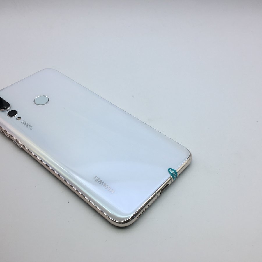 华为nova4全网通白色6g128g国行9成新