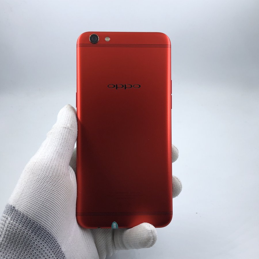 oppo【r9s】4g全网通 红色 64g 国行 9成新