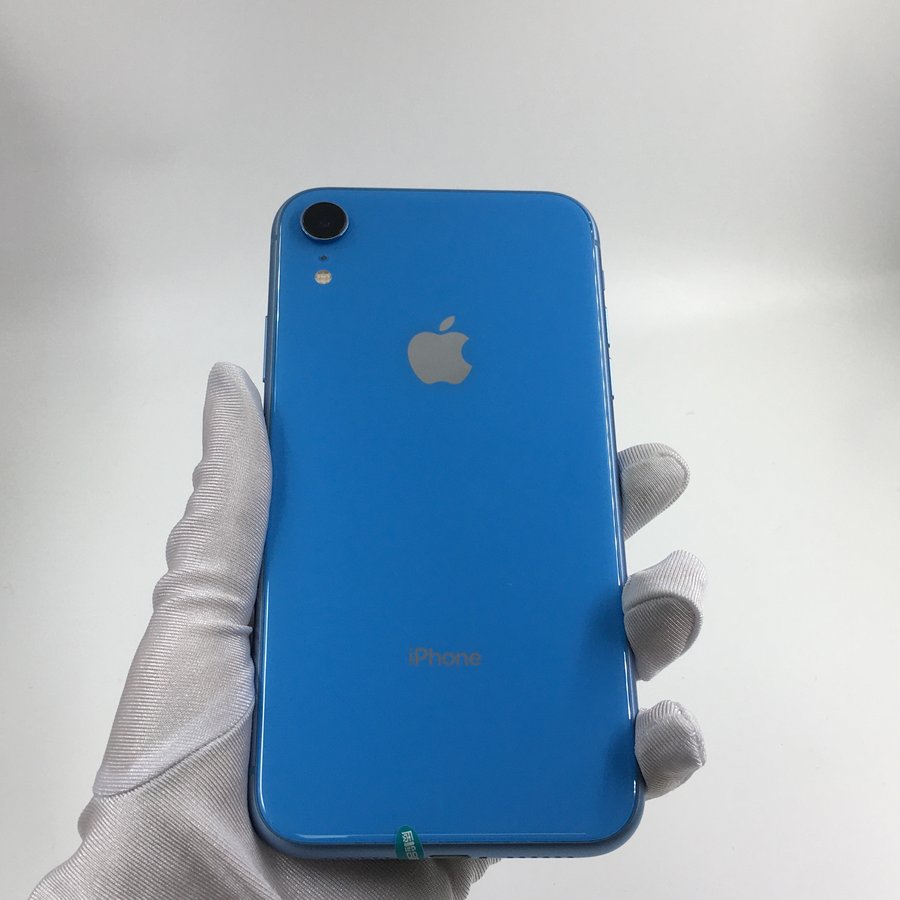 苹果【iphone xr】4g全网通 蓝色 64g 国行 9成新 64g 真机实拍