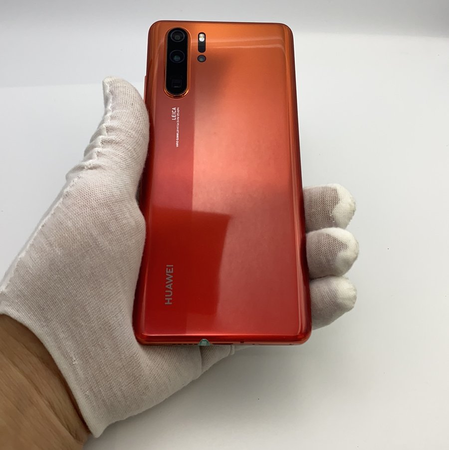 华为p30pro4g全网通赤茶橘8g128g国行8成新