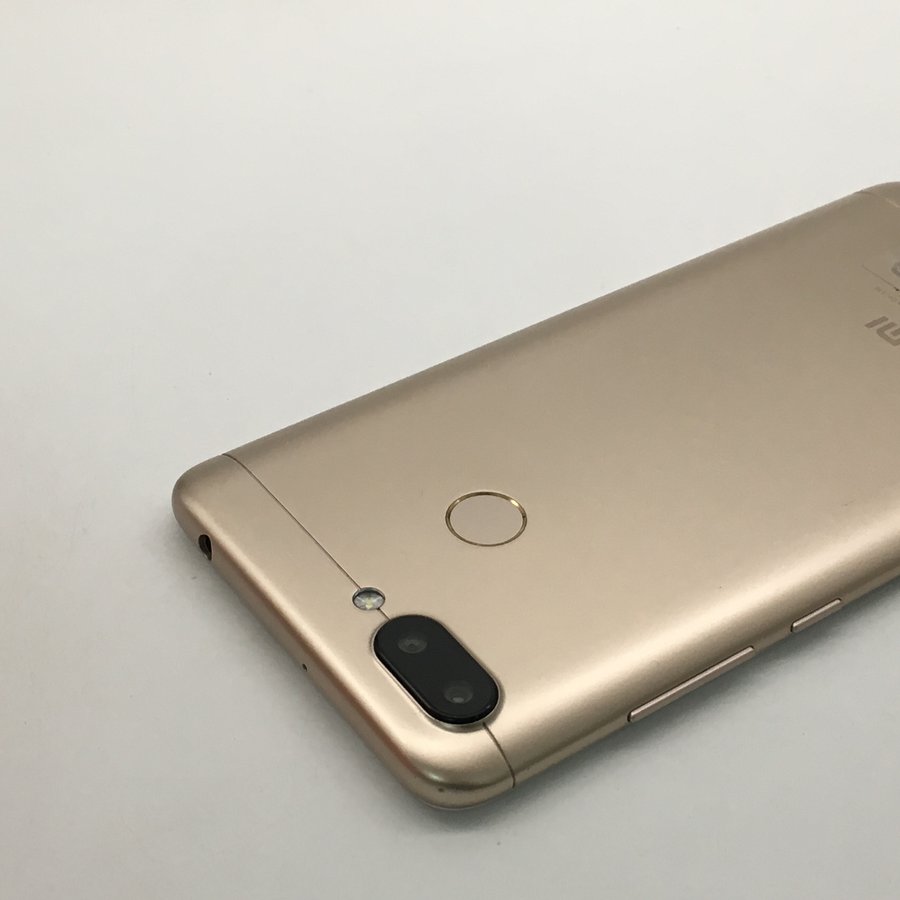 小米【红米6】全网通 金色 32g 国行 8成新