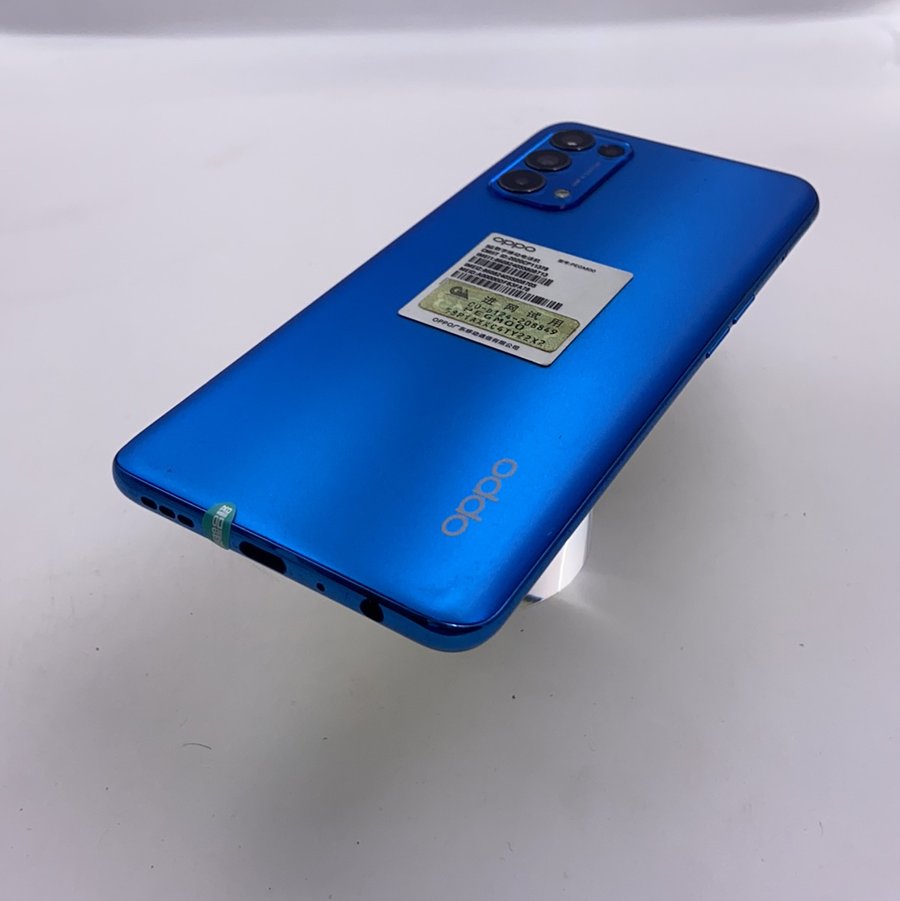 opporeno55g5g全网通极光蓝12g256g国行9成新