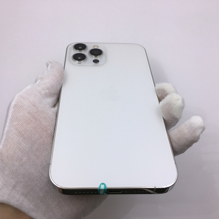 苹果【iphone 12 pro max】5g全网通 银色 128g 国行 9成新