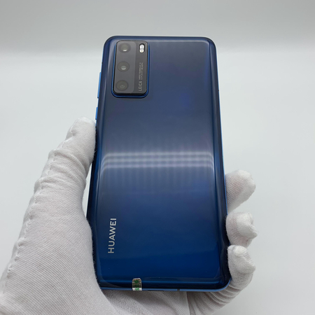 华为【p40 5g】5g全网通 深海蓝 8g/256g 国行 95新 真机实拍 官保
