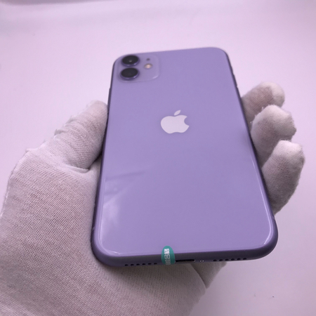 苹果【iphone 11】4g全网通 紫色 128g 国行 95新