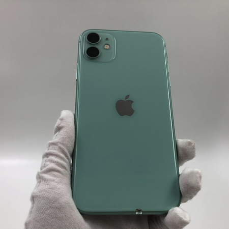 苹果【iphone 11】4g全网通 绿色 128g 国行 95新 真机实拍