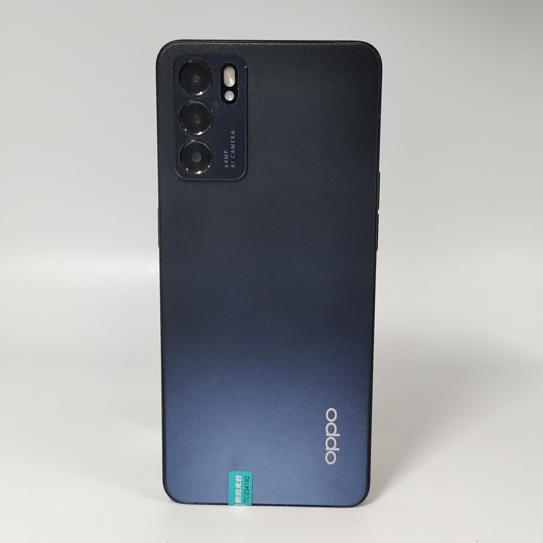 oppo【OPPO Reno6】5G全网通 夜海 12G/256G 国行 8成新 