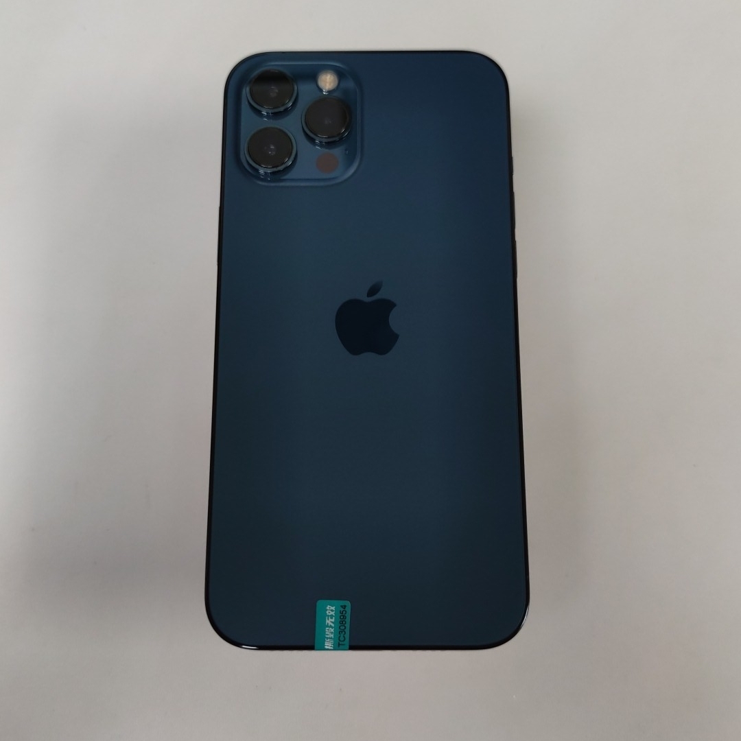 苹果【iPhone 12 Pro Max】5G全网通 海蓝色 256G 国行 99新 