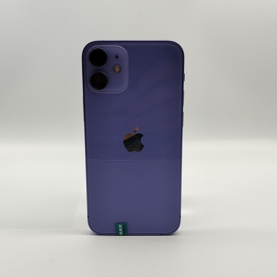 苹果【iPhone 12 mini】5G全网通 紫色 64G 国行 9成新 