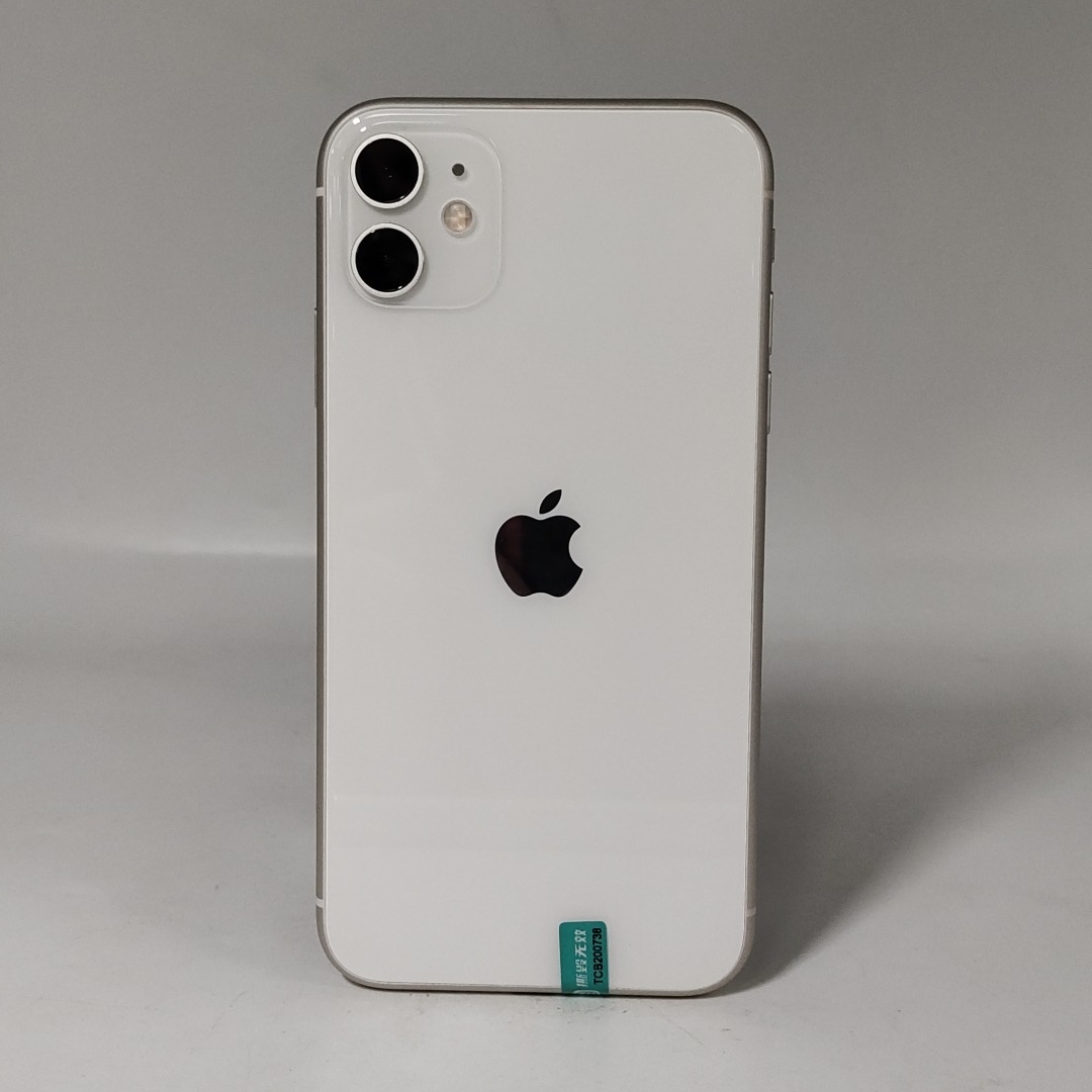 苹果【iPhone 11】4G全网通 白色 64G 国行 95新 