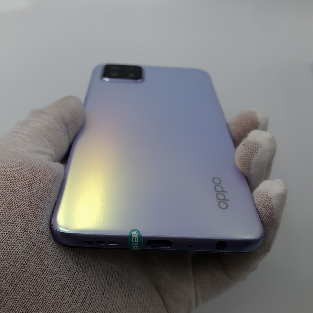 官方质检95成新 5g全网通 8g/128g 国行 氧气紫 oppo a72 5g