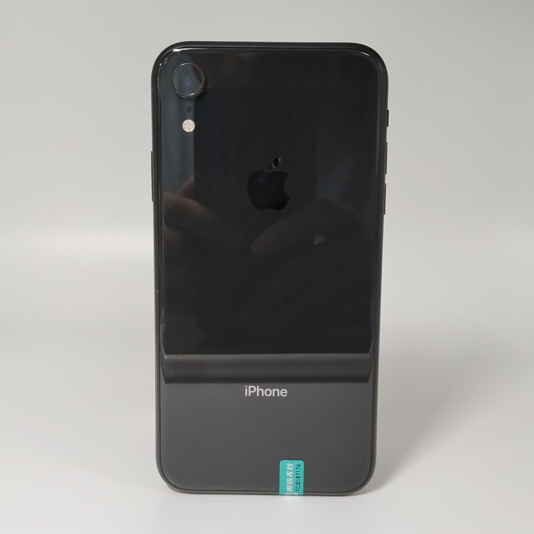 苹果【iPhone XR】4G全网通 黑色 128G 国行 95新 